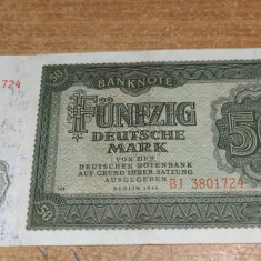 Bancnota 50 Deutsche Mark 1948 BJ3801724 #A5629HAN