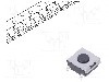 Microintrerupator, 6x6mm, OFF-(ON), SPST-NO, OMRON OCB - B3FS1000P
