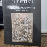 Christies, New York, Important Old Master Drawings, January 28, 1999
