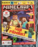 Minecraft Revista oficială Nr.2 2018 Mojang 28/21 cm 50 pg. Sub păm&acirc;nt descoperi creezi supraviețuiești lipsa 2 file mijloc (pg.25-28) Dwarven Scidoo