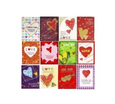 Set 12 mini felicitari 1 si 8 martie foto