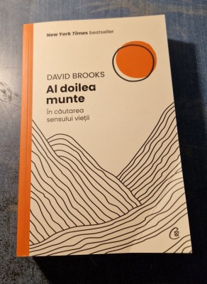 Al doilea munte in cautarea sensului vietii David Brooks foto