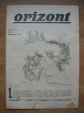 REVISTA ORIZONT - ANUL III NR.1 - NOEMVRIE 1946