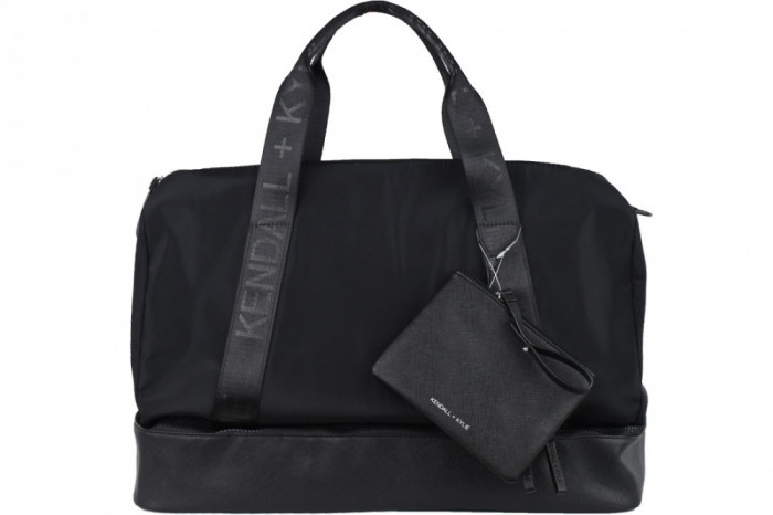 Pungi Kendall + Kylie Weekender Bag HBKK-321-0008-26 negru