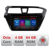 Navigatie HHyundai i20 2015-2018 E-517 Octa Core cu Android Radio Bluetooth Internet GPS WIFI DSP 4+64GB 4G CarStore Technology