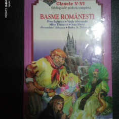 Basme romanesti-clasele V-VI-Bibliografie scolara completa