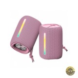 Boxa Portabila Bluetooth Forever BS-10 10W TWS RGB Waterproof Roz