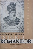 Istoria romanilor, vol. 3. Partea intai. De la moartea lui Mihai Viteazul pana la sfarsitul Epocei Fanariote (1601-1821)- Constantin C. Giurescu