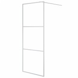 Cumpara ieftin Paravan dus walk-in argintiu 80x195 cm sticla ESG transparenta