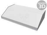 Carcasă Desktop Aluminiu 1456 X 432 Y 259 Z 102 mm