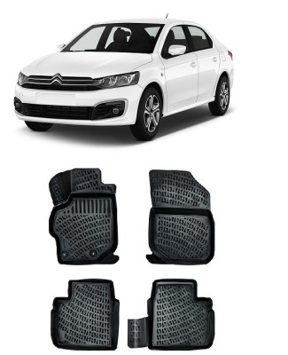 Set Covorase Auto Cauciuc dedicate Citroen C-Elysee II (2013-2019) foto