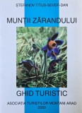 Ghid turistic Muntii Zarandului, Carte anticariat stare buna