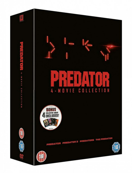 Filme DVD Predator 1-4 Box Set Complete Collection