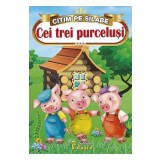 Cei trei purcelusi. Citim pe silabe