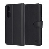 Husa pentru Huawei Nova 5T / Honor 20, Techsuit Leather Folio, Black