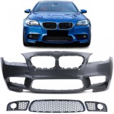 Bara frontala sport + grila + capace potrivite pentru BMW Seria 5 F10 F11 10-13 Performance AutoTuning