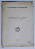 STEFAN MAZGA VOEVOD SI VREMEA SA , CONTRIBUTII LA ISTORIA POLITICA A MOLDOVEI IN SECOLUL AL XVI - LEA de D. CONSTANTINESCU , 1947