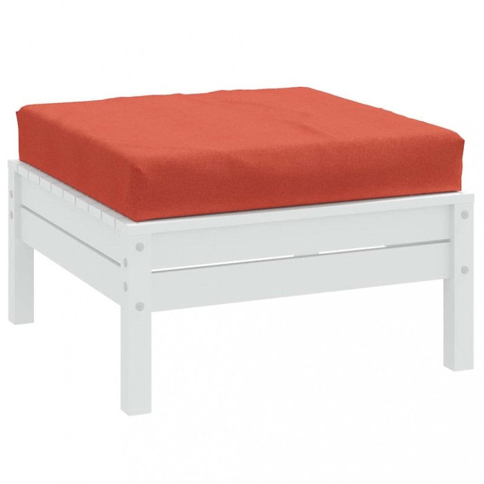 Gossi perna de paleti, melanj rosu, 60x60x9,5 cm, material textil