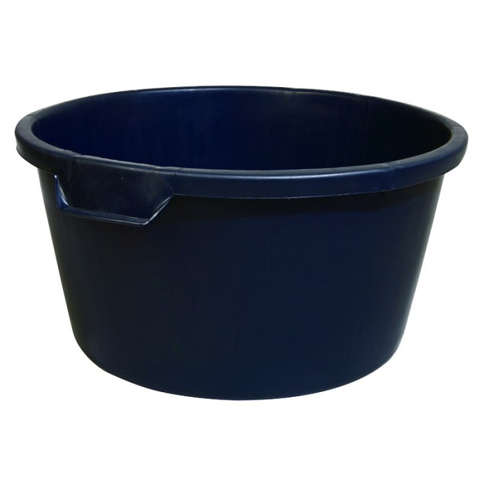 Cuva mortar rotunda Polonia, 40 l, 290 x 450 x 420 mm, Negru