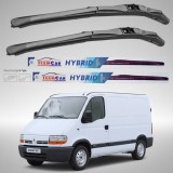 Cumpara ieftin Ștergătoare Renault Master Furgon L1H1 (1997&ndash;2003) Hibrid | Set față &ndash; TeamCar&reg;