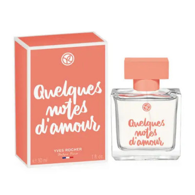 Apă de parfum QUELQUES NOTES D&amp;#039;AMOUR - Yves Rocher, 30 ml foto