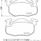 Placute frana Citroen Ax (Za-), C15 (Vd-), Zx (N2); Peugeot 106 (1a, 1c), 306 (7b, N3, N5), 405 (15e / 4E) SRLine parte montare : Punte fata