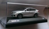 Macheta BMW X4 2015 silver - Herpa 1/43 editie de reprezentanta, 1:43