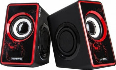 Sistem audio 2.0 Marvo SG 201 6W red foto