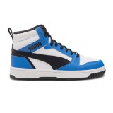 Puma Rebound V6 Mid Jr PUMA White-PUMA B 393831-06-37