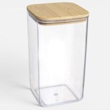 Recipient pentru Depozitarea Alimentelor cu Capac din Bambus, 1,5L, CMCLASS
