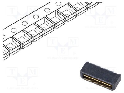 Conector PCB-PCB tată PIN 60 0,5mm QTH aurit SMT 2A SAMTEC foto