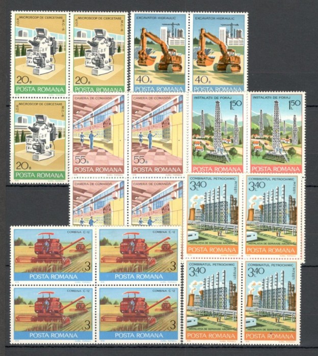 Romania.1978 Industrie bloc 4 YR.651