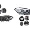 Far BMW Seria 5 (F10/F11), 12.2009-06.2013, TYC, fata, partea dreapta, bi-xenon; cu &amp;#39;lumina de zi&amp;#39; tip LED;tip bec D1S; electric; fara modul