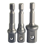 Set Prelungitoare Proline Adaptor Cuplaje 1/2&quot; 3/8&quot; 1/4&quot; 3 Piese