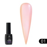 Ojă semipermanentă cu efect de vitraliu Global Fashion 8ml, Tinted Glass 01
