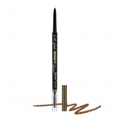 Creion definere sprâncene L.A Girl Shady Slim Brow Pencil, 0.08g - 353 Soft Brown