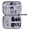 Organizator cabluri si accesorii electronice, 24.5x13x7.5cm, gri