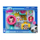 Set de joaca cu 2 animalute, Littlest Pet Shop, Carusel