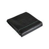 Cumpara ieftin Plasa impotriva buruienilor Lgjiaojiao, 2 x 5 m, poliester negru