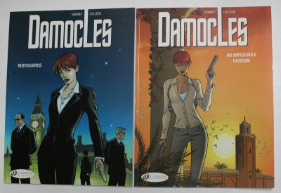 DAMOCLES , ( BODYGUARDS / AN IMPOSSIBLE RANDOM ) , VOLUMES I - II by HENRIET CALLEDE , 2015 *BENZI DESENATE foto