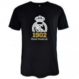 Real Madrid tricou de bărbați Crest black - XXL