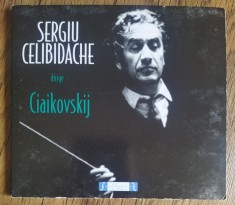 CD Sergiu Celibidache dirijeaza Ceaikovsky Orchestra Symphony Londra foto