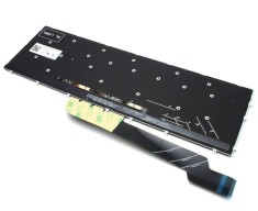 Tastatura Dell Alb 343NN iluminata layout US fara rama enter mic, 490.07R07.0201 iluminata layout US fara rama