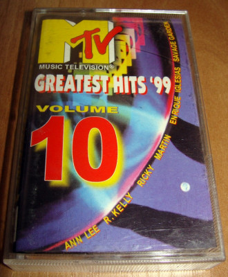 caseta audio - mtv greatest hits &amp;#039;99 - vol 10 foto