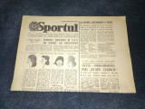 ZIARUL SPORTUL 23 FEBRUARIE 1984 CUPA DAVIS ROMANIA SUA