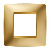 Placa ornament CProiector HORUS ONE - IN METALLISED TECHNOPOLYMER - 2 modul - GOLD - CProiector HORUS