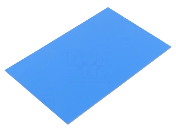 Placă laminată FR4, 0.5mm, două fețe