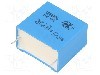Condensator cu polipropilena, 0,33&micro;F, 760V AC, 1,5kV DC, KEMET - PHE845VF6330MR06L2