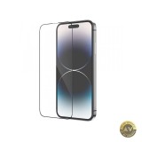 Folie de protectie Ecran HOCO pentru Apple iPhone 14 Pro Max Sticla Securizata Full Glue Set 25 bucati Neagra