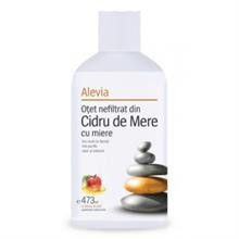 Otet Nefiltrat din Cidru de Mere cu Miere Alevia 473ml Cod: flor00325 foto